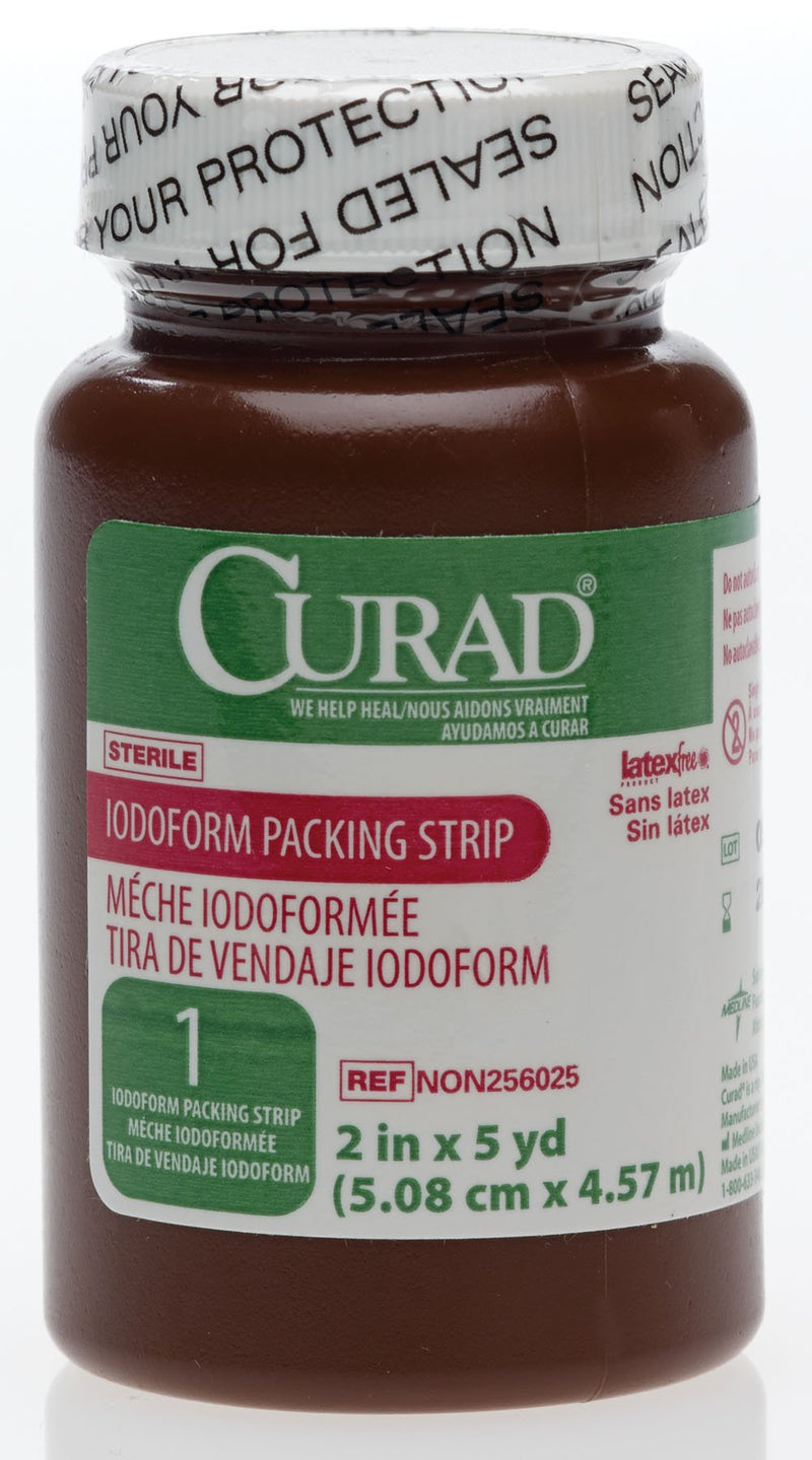 [Australia - AusPower] - Medline NON256025H Gauze, Packing Strip, Iodoform, 2" x 5 yd, Stroll 