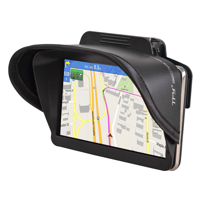 [Australia - AusPower] - TFY GPS Navigation Sun Shade Visor for Garmin nüvi 2797LMT 7-Inch Portable Bluetooth Vehicle GPS and Other 7-Inch GPS 