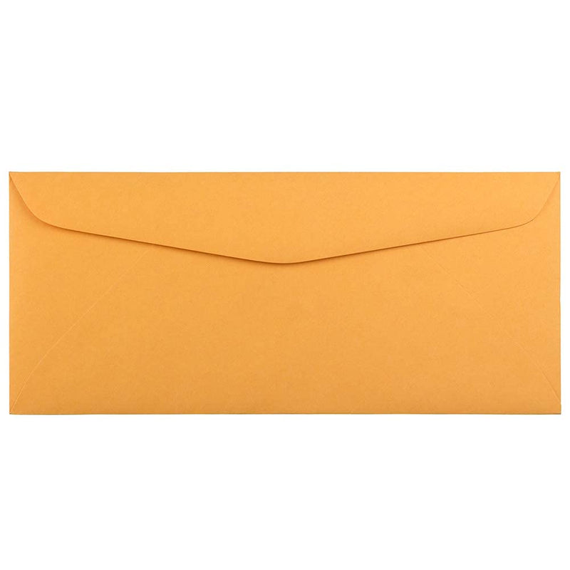 [Australia - AusPower] - JAM PAPER #12 Manila Envelopes - 4 3/4 x 11 - Brown Kraft Manila - 50/Pack 50 Per Pack 