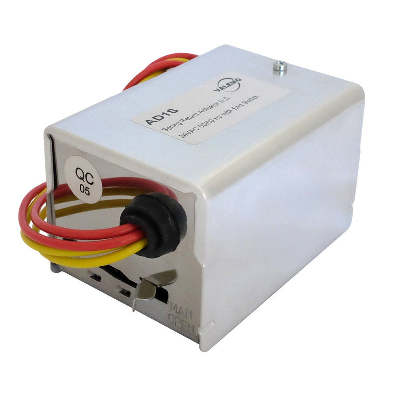 [Australia - AusPower] - Valemo AD1S Powerhead, 24 VAC, with End Switch, 18" Leads - Replacement for Honeywell V8043E and V8043A power heads 