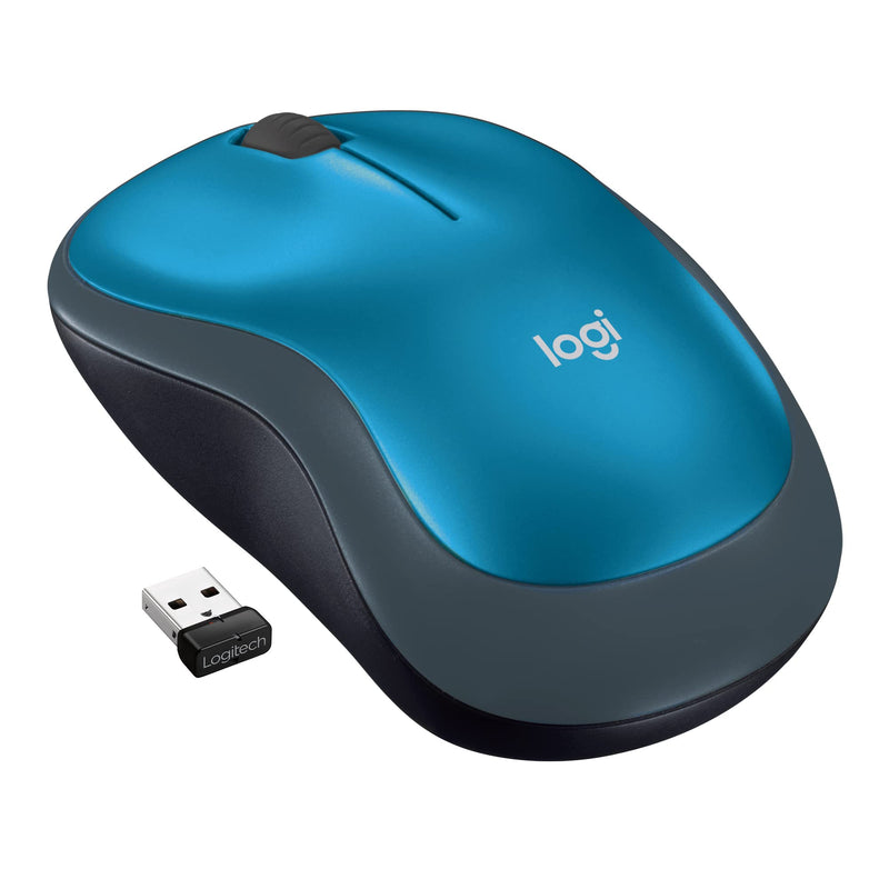 [Australia - AusPower] - Logitech 910-003636 Wireless Optical Mouse, Blue 