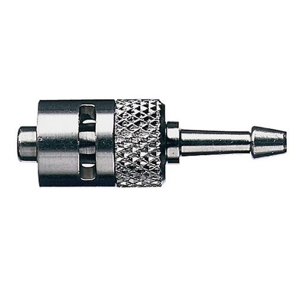 [Australia - AusPower] - Cadence Luer Fittings, Chrome-Plated Luer adapters,Male luer Lock to 1/8" to 3/16" Barb 