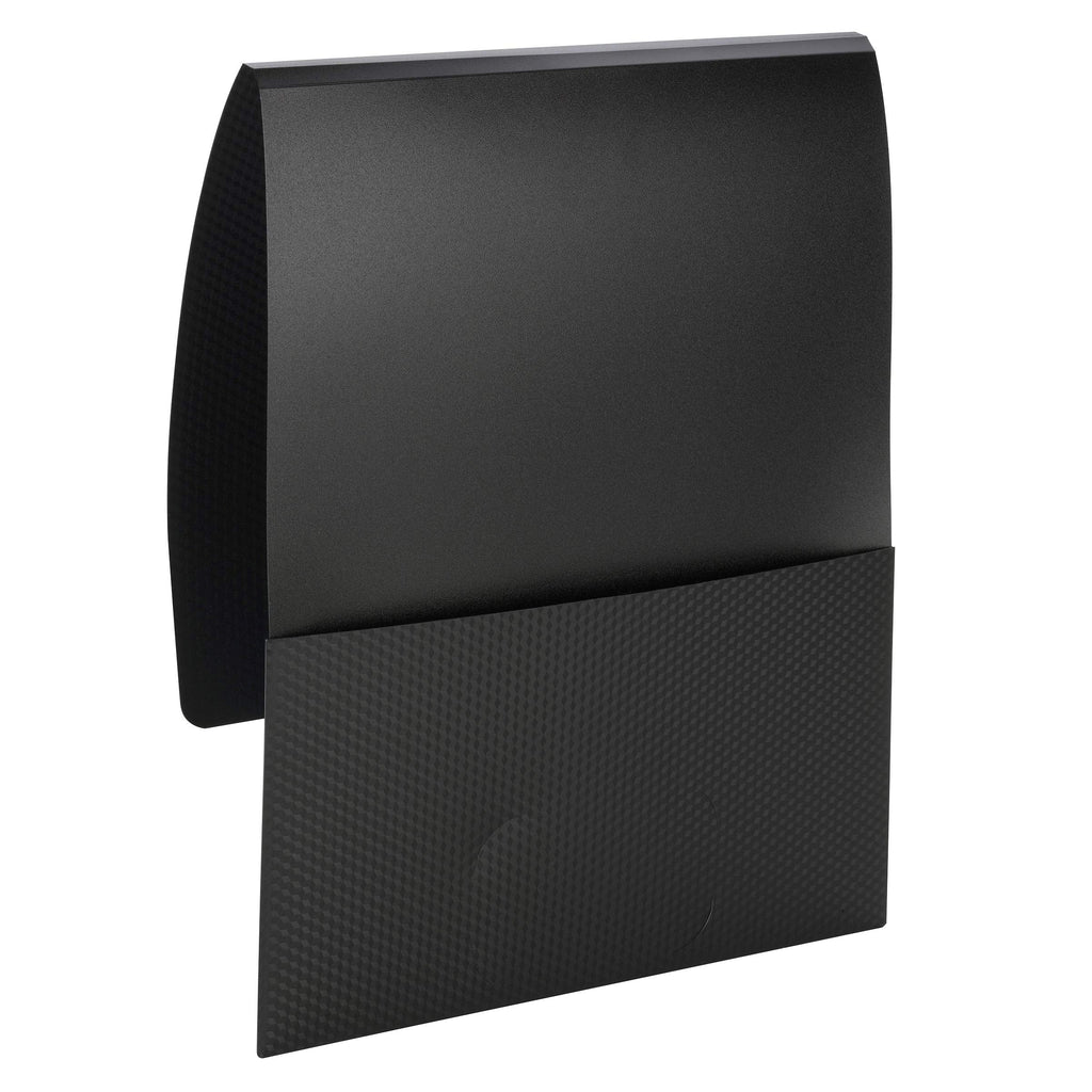 [Australia - AusPower] - Smead Organized Up Poly Stackit Folders, Letter Size, Black, 5 per Pack (87805) 