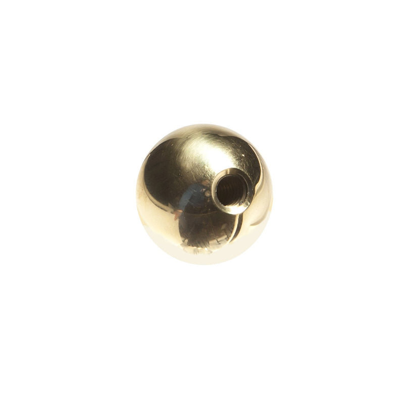 [Australia - AusPower] - J.W. Winco 6TSB2/BR BK Brass Ball Knob 