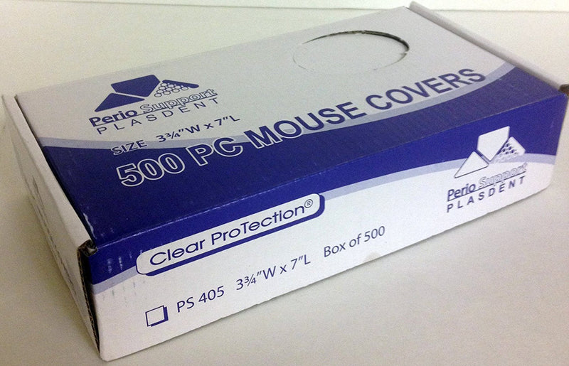 [Australia - AusPower] - Plasdent PS405 Mouse Cover 3 3/4" x 7" 500/Box 