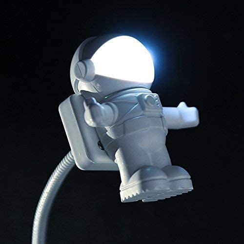 [Australia - AusPower] - SOONDAR® Creative Spaceman Astronaut LED Flexible USB Light for Laptop PC Notebook 