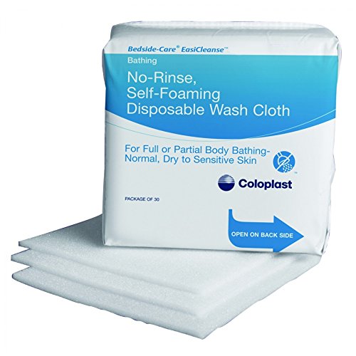[Australia - AusPower] - Coloplast 70551800 Bath Wipe Bedside-Care Easicleanse Soft Pack 7055 Box of 30 