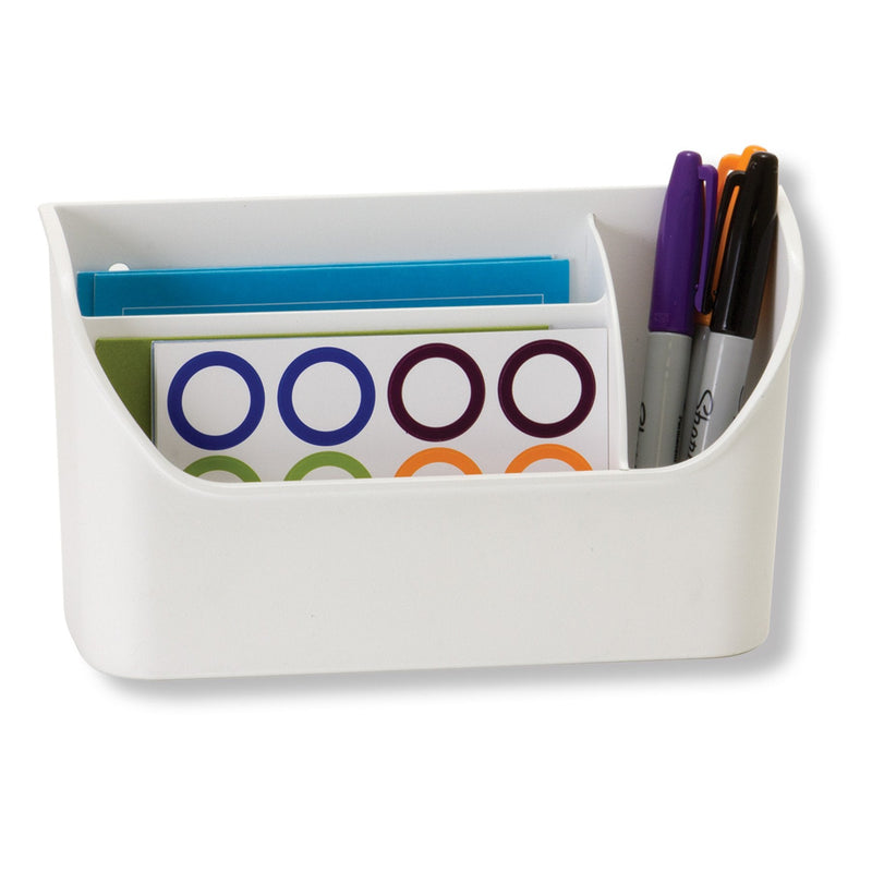 [Australia - AusPower] - Officemate Magnet Plus Magnetic Organizer, White (92550) 