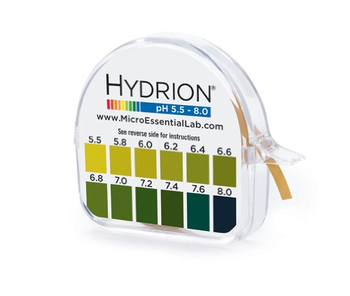 [Australia - AusPower] - HYDRION pH 15 Foot Roll with Chart and Dispenser 5.5-8.0 pH Range 