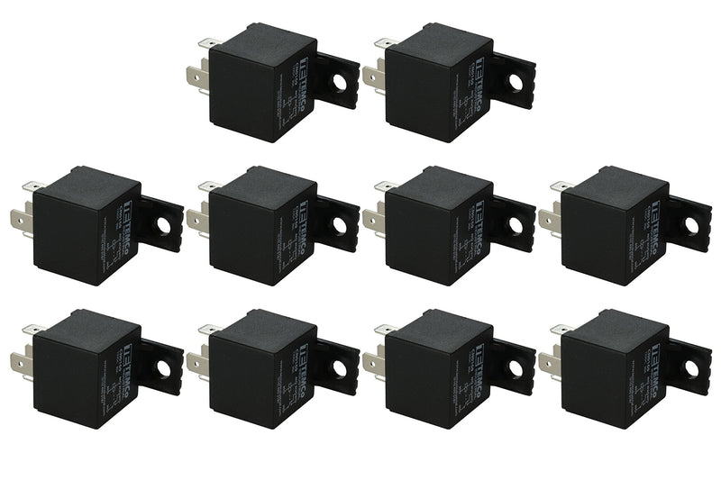 [Australia - AusPower] - Temco Industrial 10 LOT CN0169 12 V 30 Amp Bosch Style S Relay SPDT Automotive 2 Year Warranty 