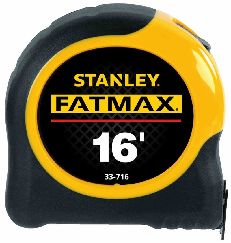 [Australia - AusPower] - Stanley Hand Tools 33-716 16' FatMax Blade Armor Coating Tape Rule 
