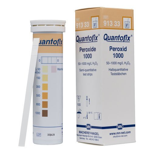 [Australia - AusPower] - Macherey-Nagel, 91333, Quantofix Peroxide 1000, Box of 100 Strips 