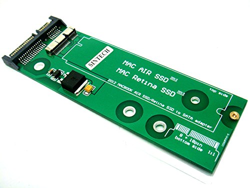 [Australia - AusPower] - Sinech 7+17Pin to SATA Adapter Card,Compatible with SSD from 2012 Year MacBook Air/PRO Retina 