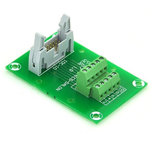 [Australia - AusPower] - Flat Ribbon Cable 0.1" FRC Connector Breakout Board Module (IDC10 2x5Pin) IDC10 2x5Pin 