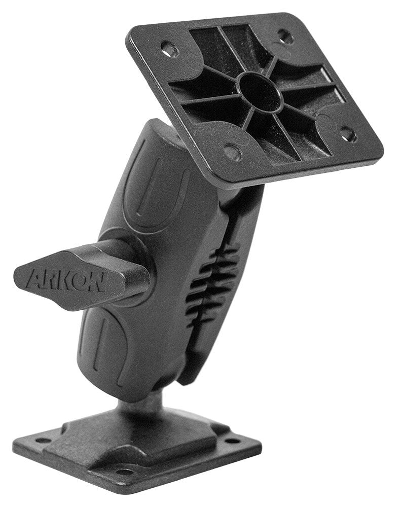 [Australia - AusPower] - Arkon Heavy Duty 4 inch Car or Wall Mount for Camera GPS Satellite Radio and Video Camera Black Retail Standard Packaging 