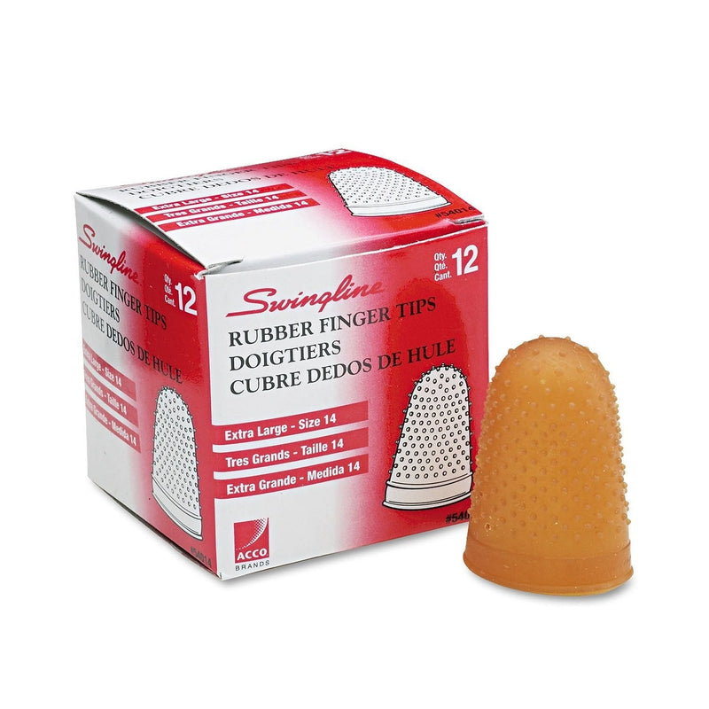 [Australia - AusPower] - Large Rubber Finger Tips, Size 14, X-Large, 1/Dozen [Set of 3] 