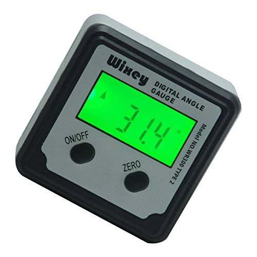 [Australia - AusPower] - Wixey Digital Angle Gauge Type 2 with Magnetic Base and Backlight 