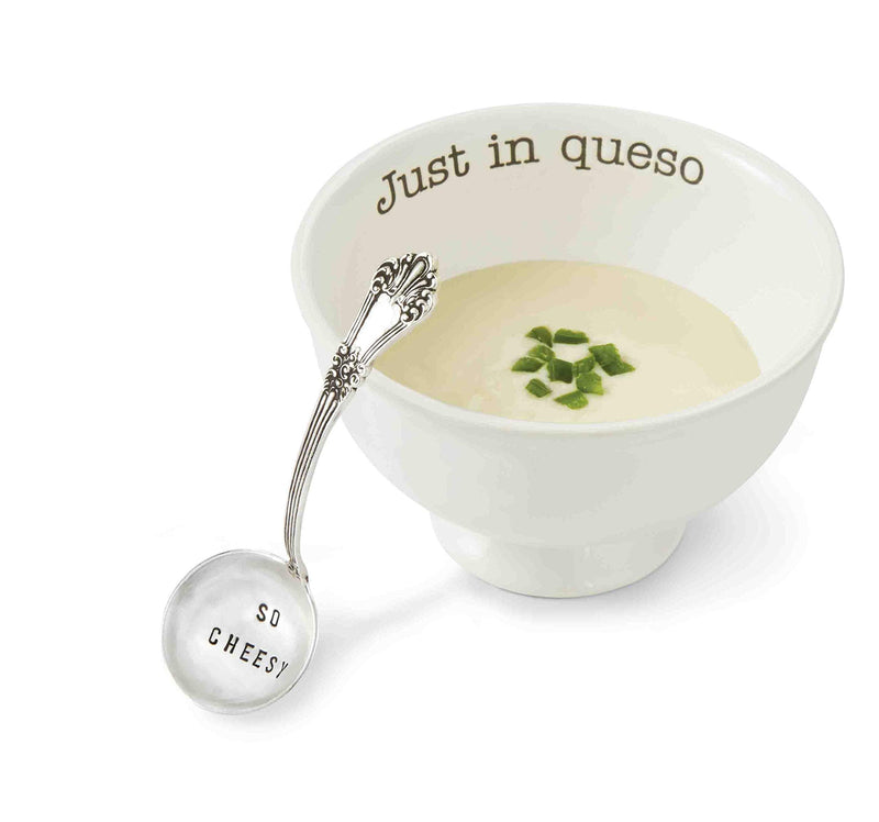 [Australia - AusPower] - Mud Pie Just in Queso Dip Set, White 