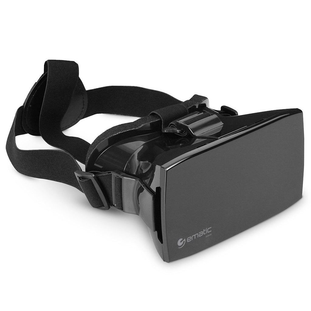 [Australia - AusPower] - Ematic EVR410 Universal VR Mobile Headset for Smartphones,Black 