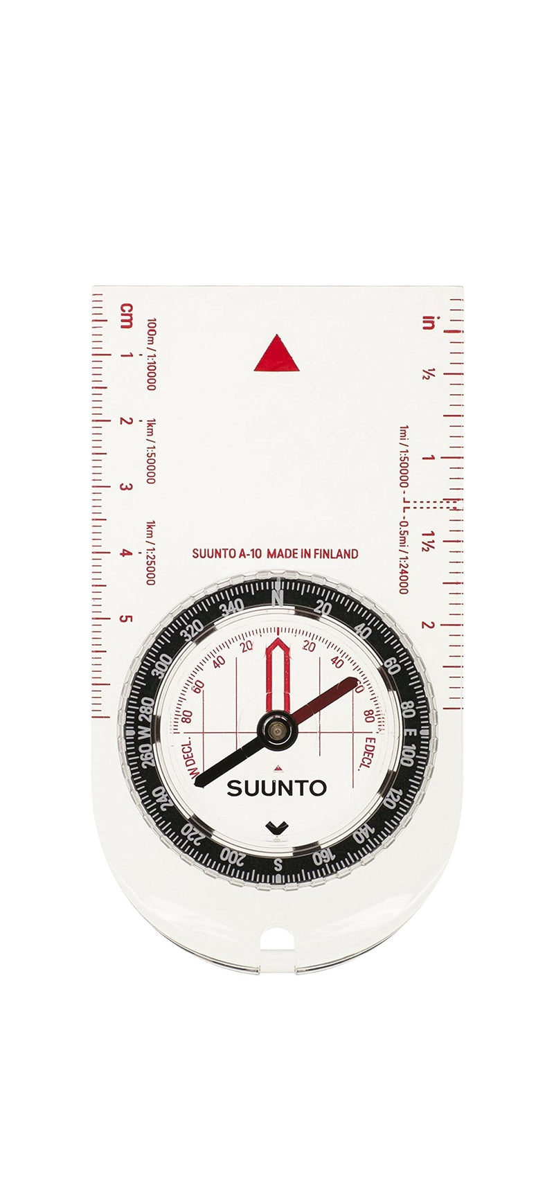 [Australia - AusPower] - SUUNTO A-10 Compass: Compact, simple to use recreational hiking compass Metric & Imperial Northern Hemisphere 