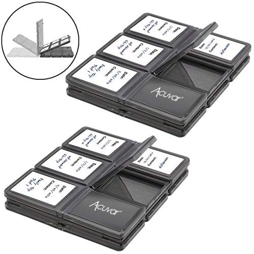 [Australia - AusPower] - Acuvar 24 Slots, SD/SDHC Memory Card Hard Plastic Cases 