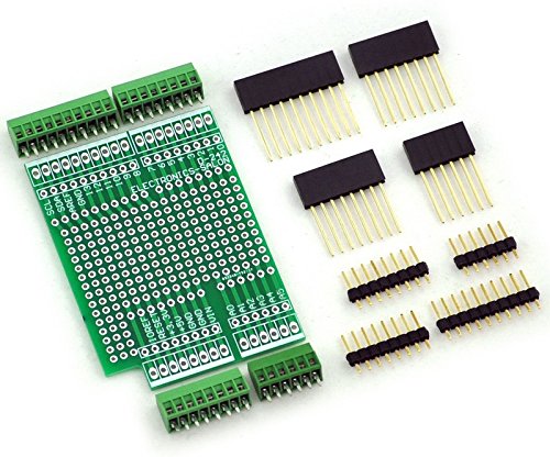 [Australia - AusPower] - CZH-LABS Electronics-Salon Prototype Screw Shield Board Kit for Arduino UNO R3, 0.1" Mini Terminal Block. 