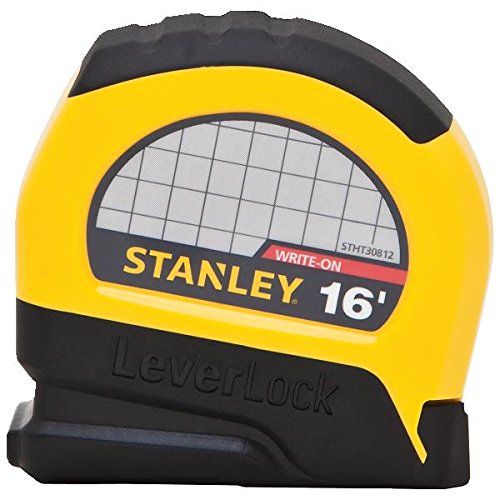 [Australia - AusPower] - Stanley STHT30812 Lever Lock Tape Rule, 16' x 3/4" 