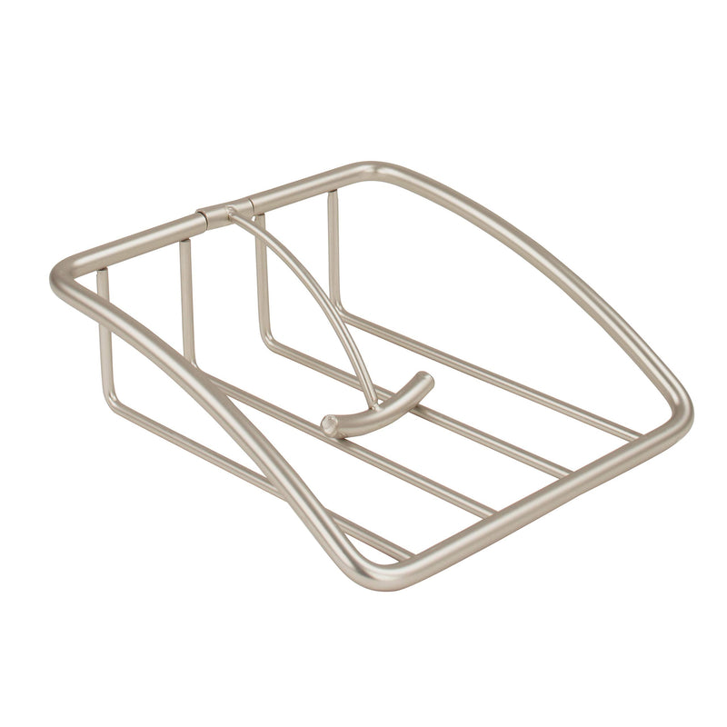 [Australia - AusPower] - Spectrum Diversified Euro Holder, Flat Standing Weight Arm Modern Kitchen Organization Stand & Paper Cocktail Napkins Dispenser, Satin Nickel 