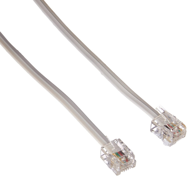 [Australia - AusPower] - Permo TS-825WHT Telephone Extension Cord Cable Line Wire, White 