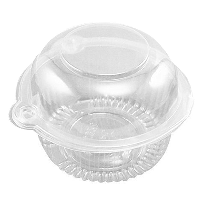 [Australia - AusPower] - Clear Dome Individual Plastic Cupcake Muffin Single Container Box (50 Pcs) 50 Pcs 