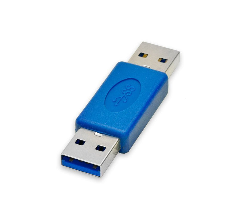 [Australia - AusPower] - Conwork High-Speed USB 3.0 Type-A Male to Male Adapter Bridge Extender Connectors Dongle 