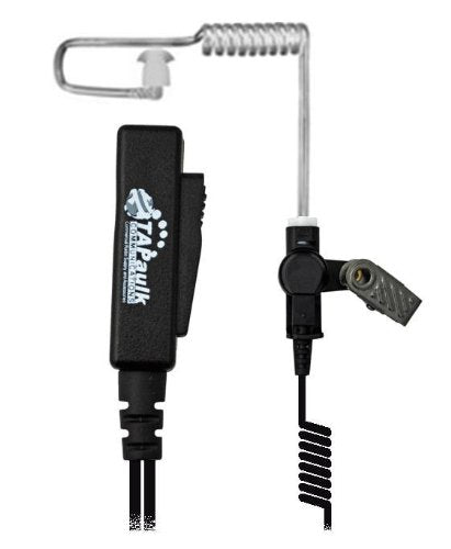 [Australia - AusPower] - TAPaulk Elite Series 1-Wire Listen & Transmit Surveillance Kit w/Full Size PTT with Icom Two Pin Right Angle Connector 3.5mm Mono and 2.5mm Stereo with 2 Screws JH-810-1_I2 