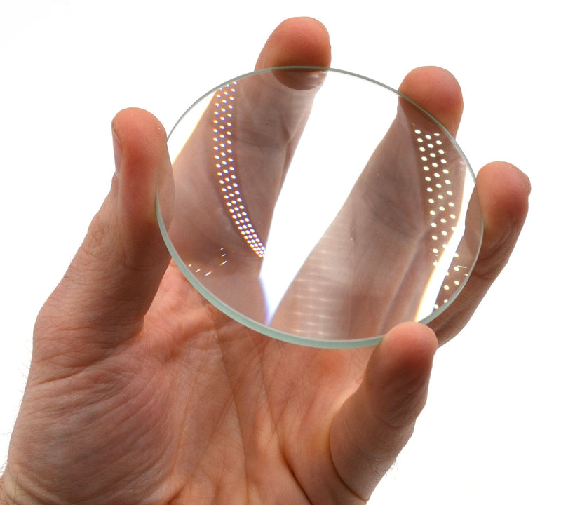 [Australia - AusPower] - Double Convex Lens, 200mm Focal Length, 3" (75mm) Diameter - Spherical, Optically Worked Glass Lens - Ground Edges, Polished - Great for Physics Classrooms - Eisco Labs 