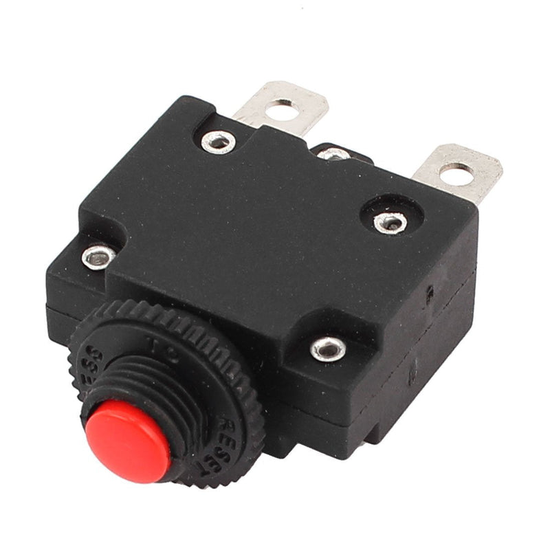 [Australia - AusPower] - uxcell AC 125/250V 20A Air Compressor Circuit Breaker Overload Protector Red Button 