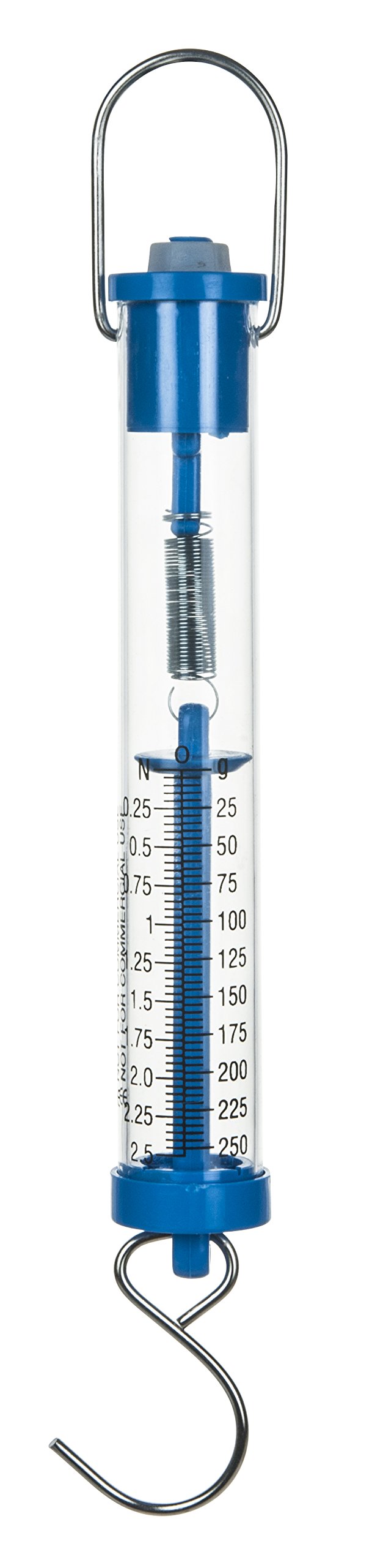 [Australia - AusPower] - Eisco Labs Newton Force Meter Spring Scale - Max Capacity 2.5N, 250gm, Dual Scale Labeled 