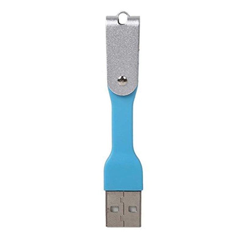 [Australia - AusPower] - MaximalPower Micro-USB to USB Key Chain Cable for Smartphones - Retail Packaging - Blue Standard Packaging 