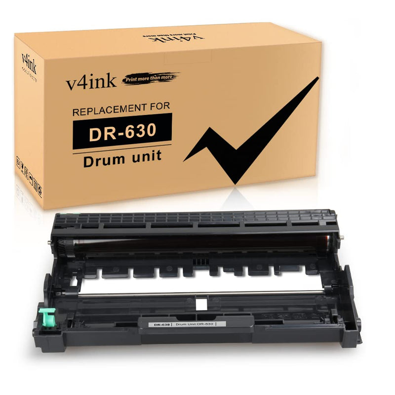 [Australia - AusPower] - V4INK Compatible DR-630 Drum Replacement for Brother DR630 DR660 Drum for Brother HL-L2300D HL-L2320D HL-L2340DW HL-L2360DW HL-L2380DW MFC-L2700DW MFC L2720DW L2740DW DCP-L2520DW DCP-L2540DW Printer 