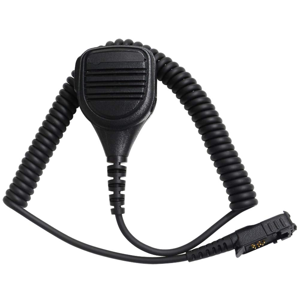 [Australia - AusPower] - TENQ Professional Heavy Duty Shoulder Remote Speaker Mic Microphone PTT for Motorola Radio XPR3300 XPR3500 XIR P6620 XIR P6600 E8600 E8608 MotoTRBO 