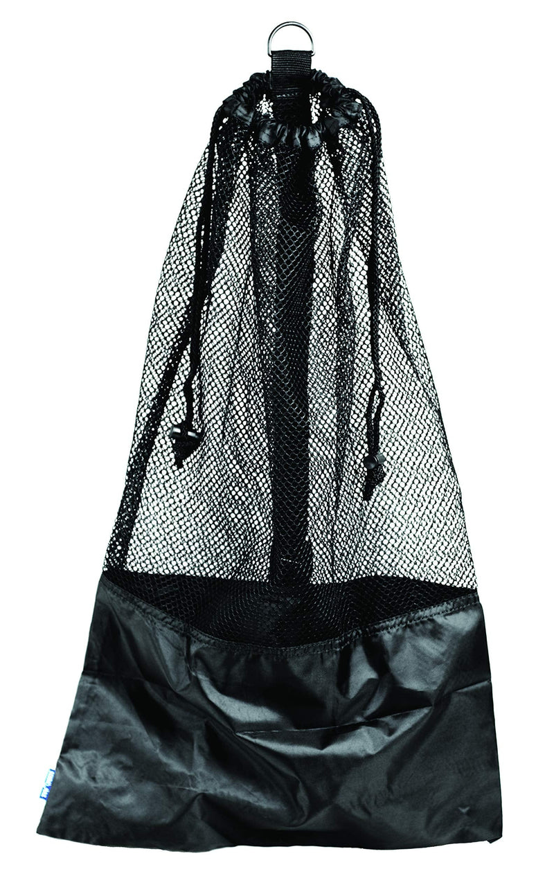 [Australia - AusPower] - ScubaMax BG-632 Mesh Bag Draw String w/Shoulder Strap BLACK 