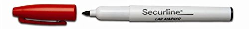 [Australia - AusPower] - Aspen Surgical 1400-20-PDC Securline Lab Marker with Fine Tip, Non-Sterile, Black (Pack of 10) 