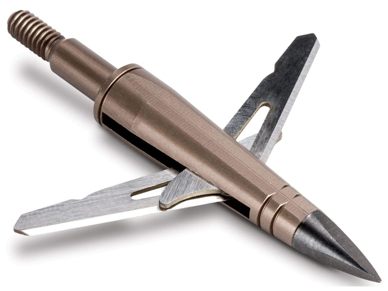 [Australia - AusPower] - NAP Slingblade Mechanical Broadhead Front Deploying 2 Blade 100 Grain Three Pack 