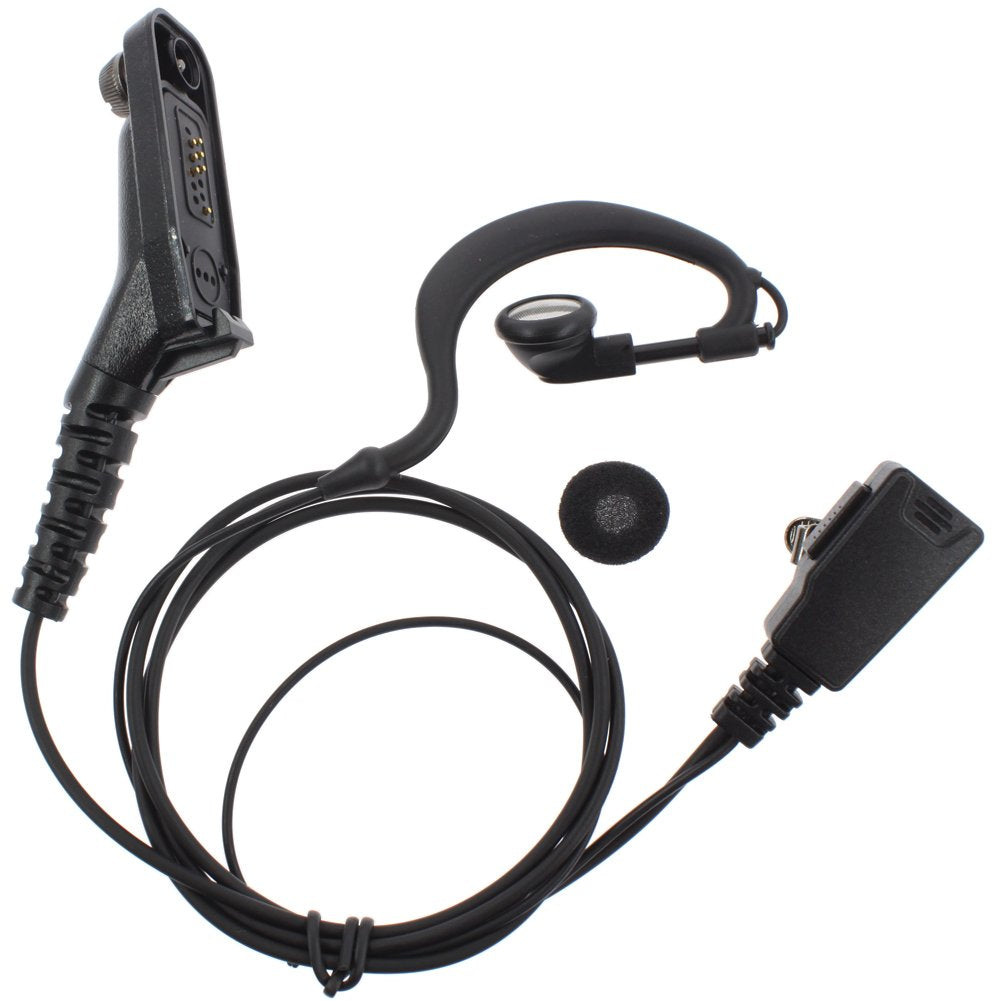 [Australia - AusPower] - AOER G-Shape Clip Ear/Ear Hook Headset/Earpiece with mic for Motorola APX6500 DP3601 XiRP8200 XPR6350 XPR6550 DP4401 Multi-pin Radios 