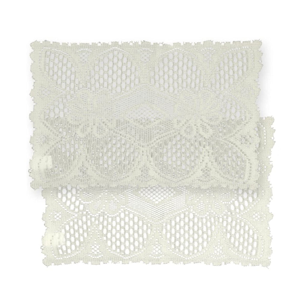 [Australia - AusPower] - Home-X Lace Doilies, Rectangular Doilies for Tables, Decoration, and More, Set of 2 Doilies in White or Cream, (Color) 