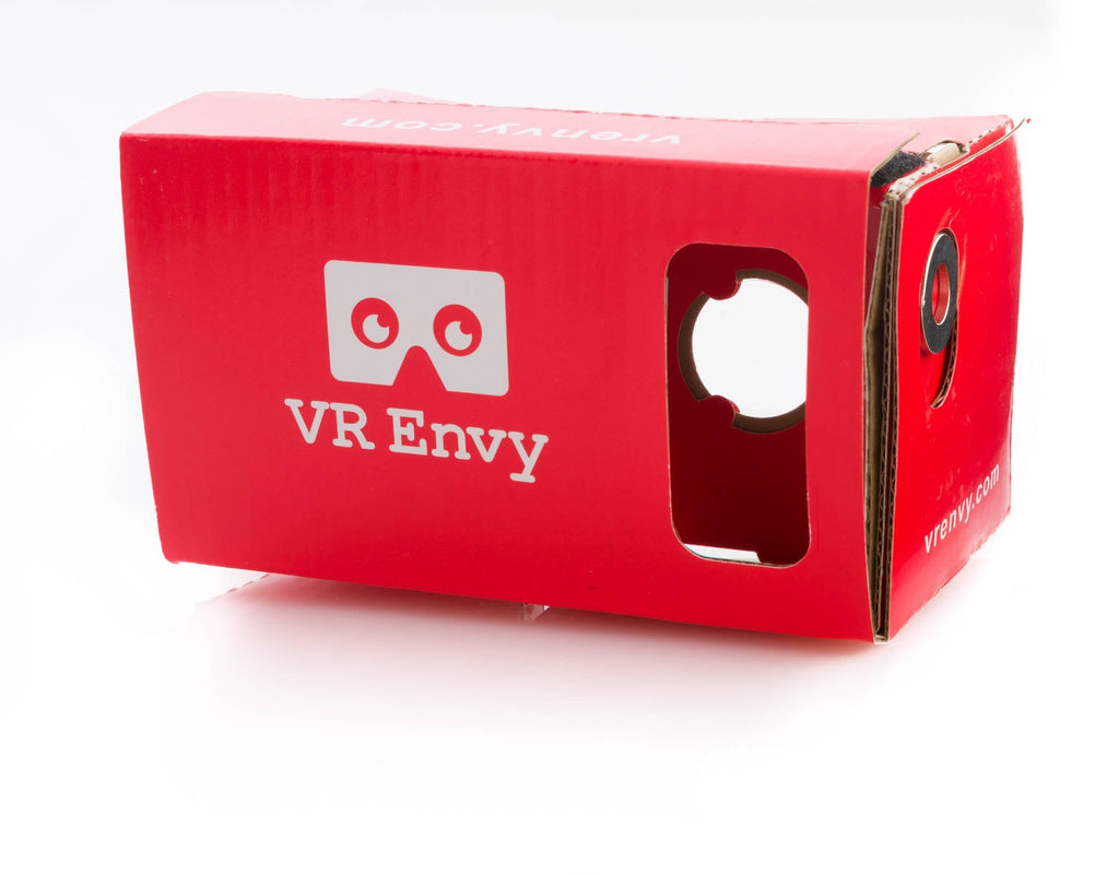 [Australia - AusPower] - VR Envy Velocity - Fully Assembled Google Cardboard with NFC (Red) 