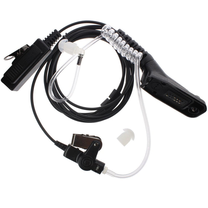 [Australia - AusPower] - KENMAX® Air Tube FBI Earpiece Headset with Remote PTT Mic for Motorola XPR6300 APX7000 XiRP8200 DP3400 DGP4150 