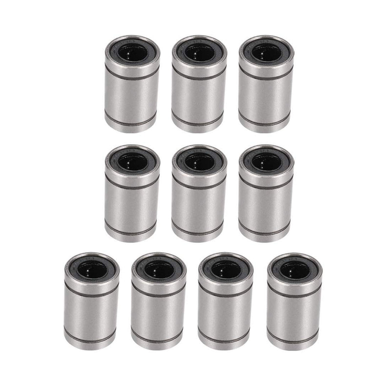 [Australia - AusPower] - uxcell LM8UU Linear Ball Bearings 8mmx15mmx24mm Carbon Steel for CNC Machine 3D Printer 10pcs 