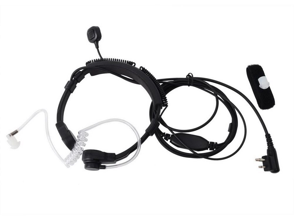 [Australia - AusPower] - KENMAX® Extendable Throat Microphone Mic Air Tube Earpiece Headset Earphone for Motorola CLS1410, CLS1413, CLS1450, CLS1450C 