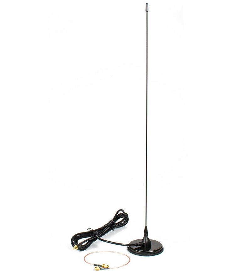 [Australia - AusPower] - Authentic Genuine Nagoya UT-308UV 21-Inch Magnetic Mount VHF/UHF (144/430Mhz) Antenna SMA-Female for BTECH and BaoFeng Radios Base / Mobile Antenna UT-308UV SMA VHF/UHF 