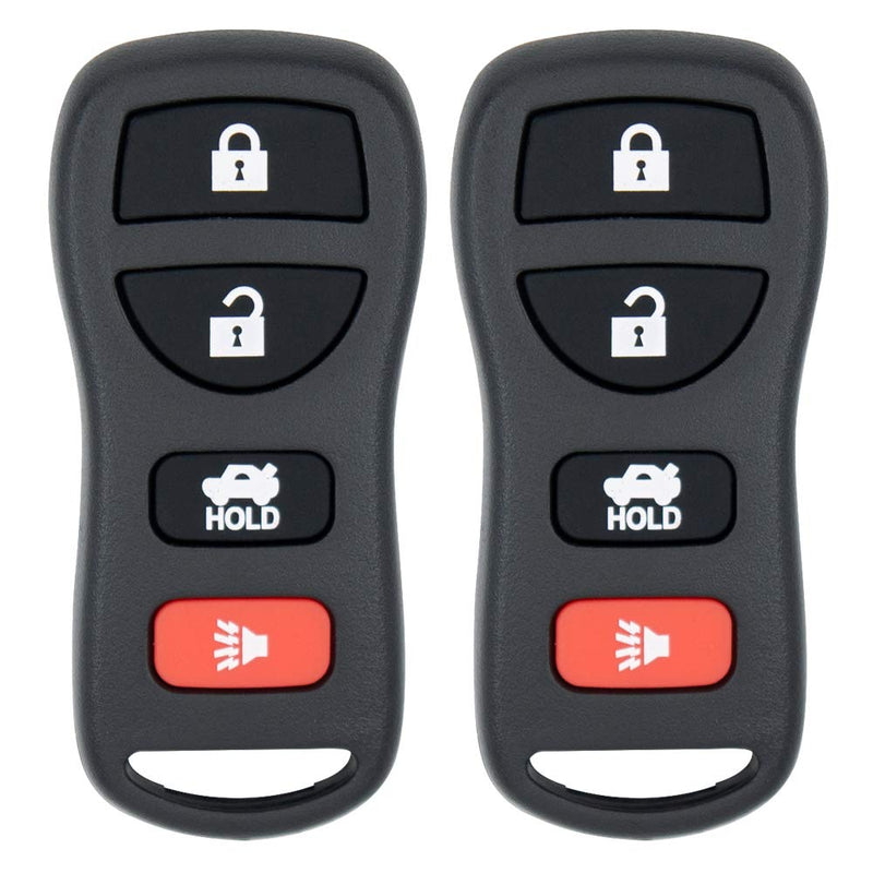 [Australia - AusPower] - Keyless2Go Replacement for Keyless Entry Car Key Fob Remote for KBRASTU15 CWTWB1U733-2 PACK 