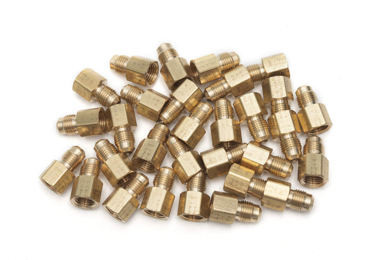 [Australia - AusPower] - LTWFITTING Brass Flare 5/16" OD x 1/4" Female NPT Female Connector Tube Fitting(Pack of 30) 
